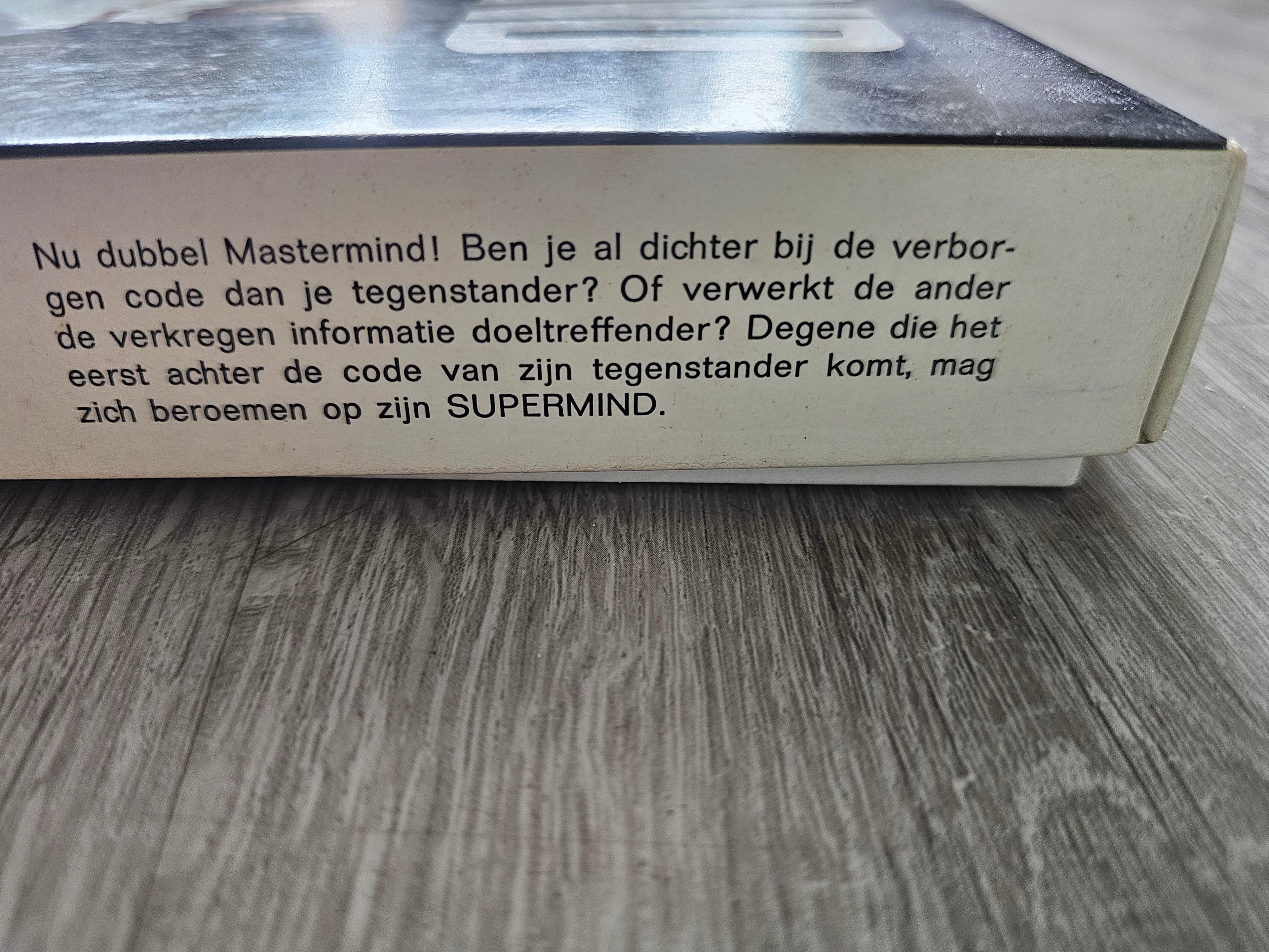 Supermind spel het duel der masterminds
