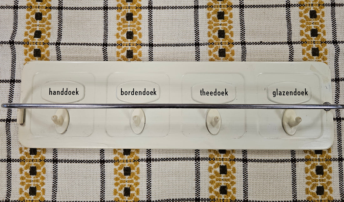 Brabantia handdoeken rek cremekleur