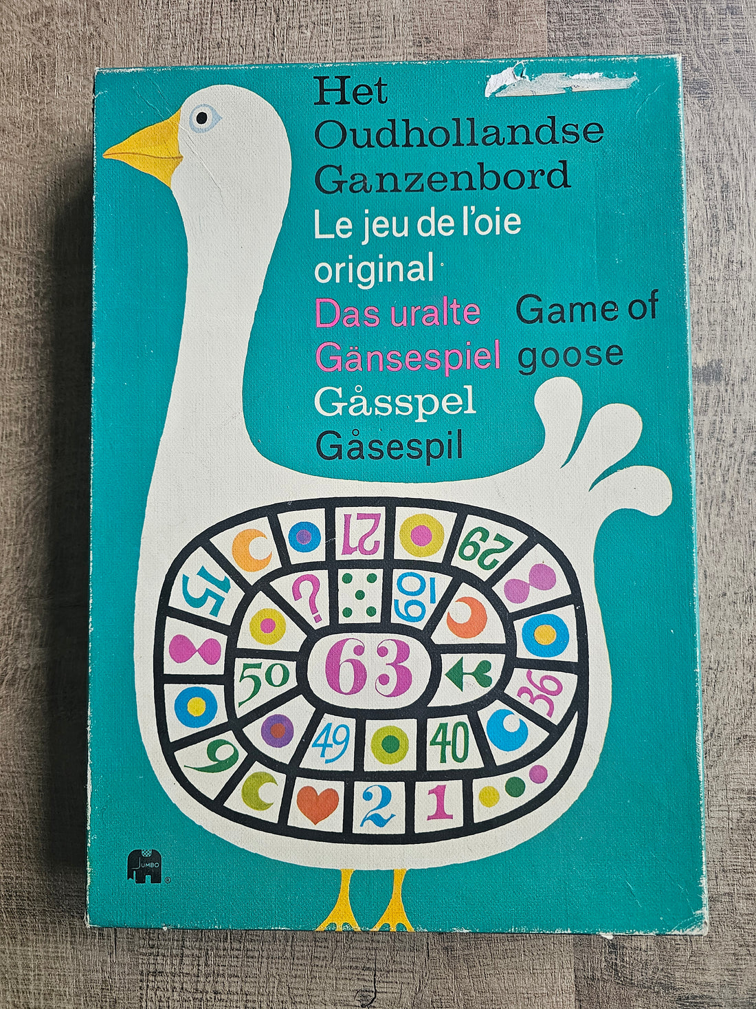 Jumbo Ganzenbord bordspel