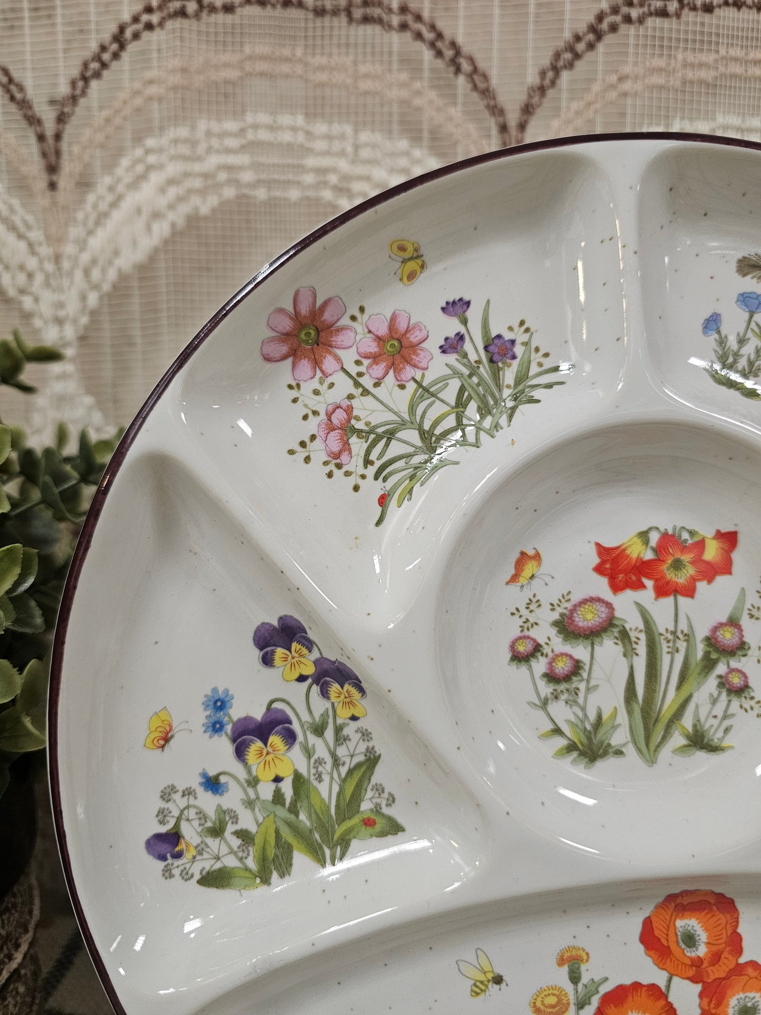 Wildflower gourmet- fondueborden