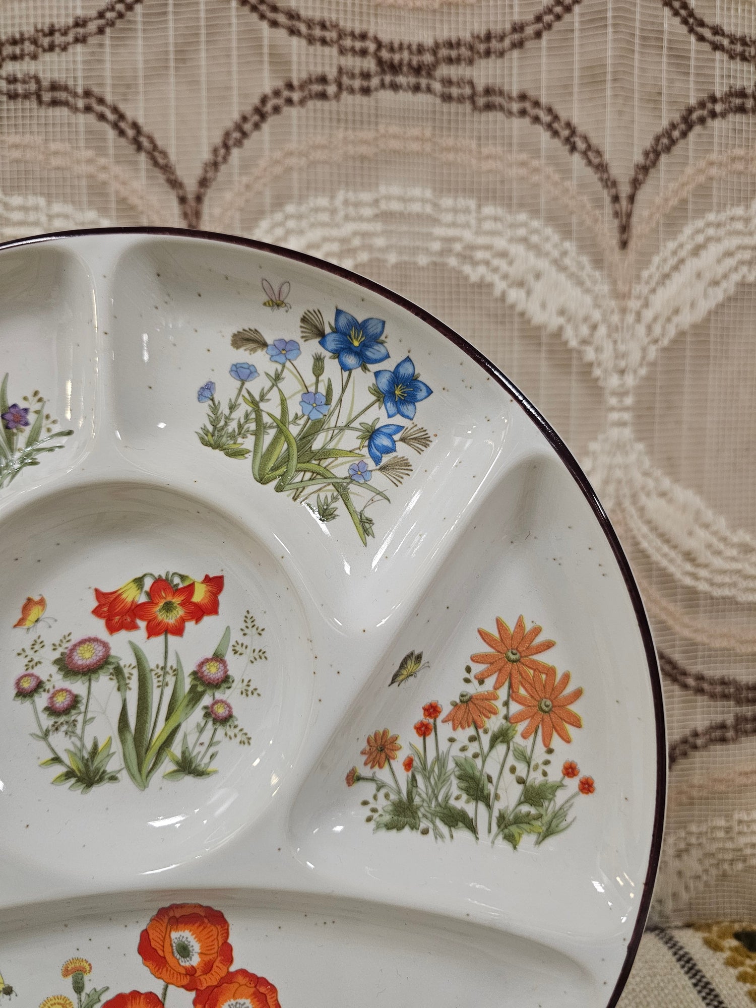 Wildflower gourmet- fondueborden