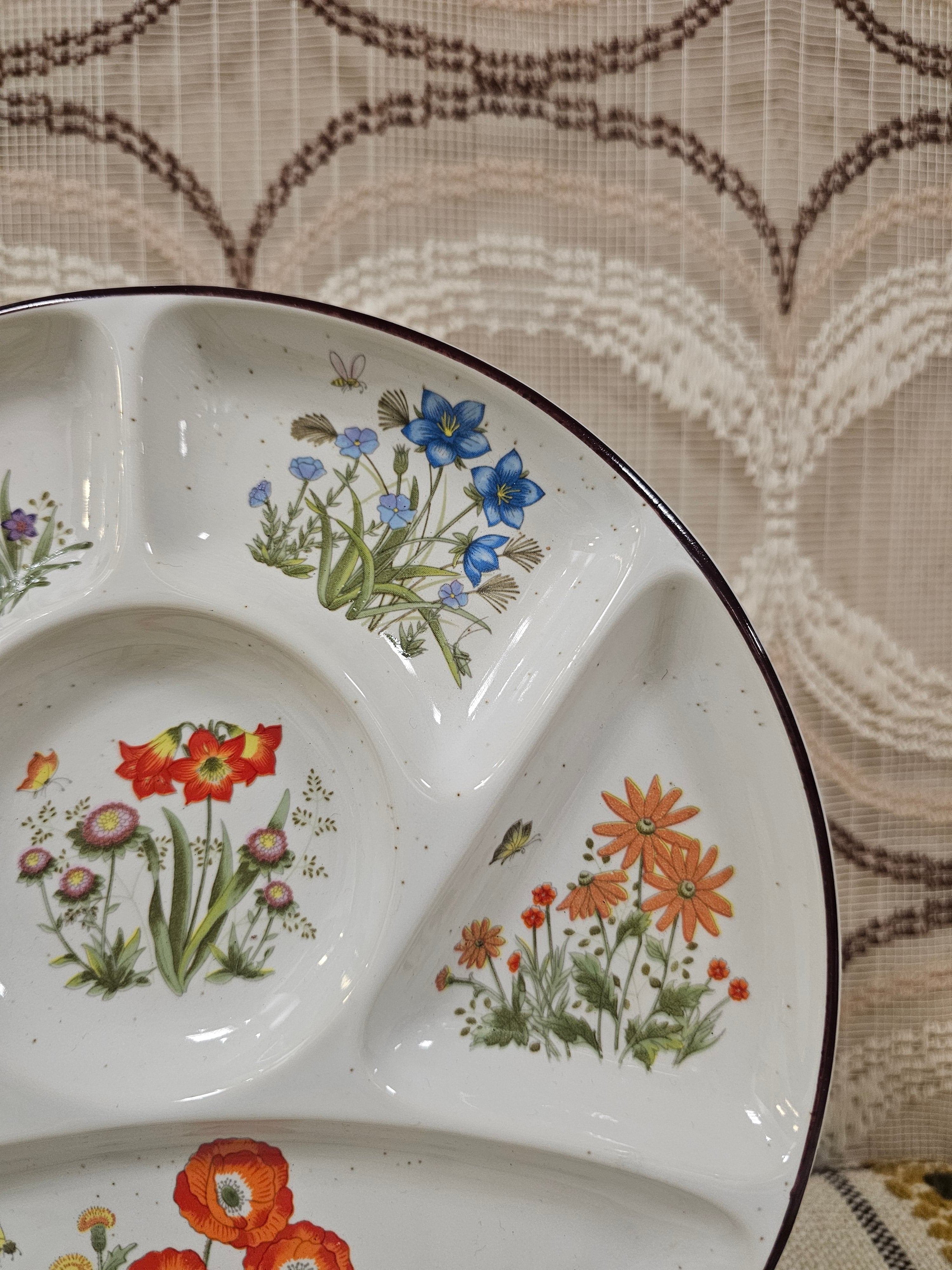 Wildflower gourmet- fondueborden