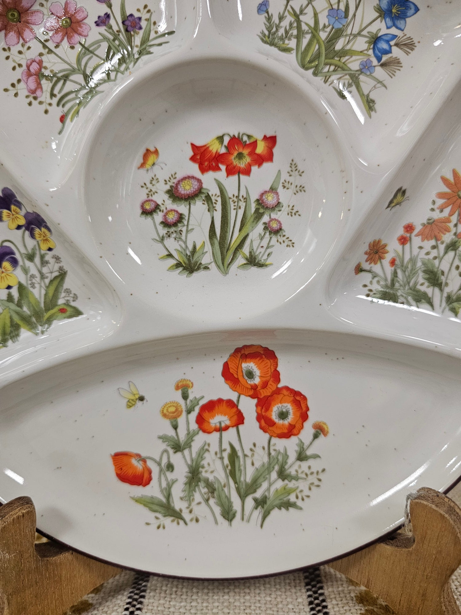 Wildflower gourmet- fondueborden