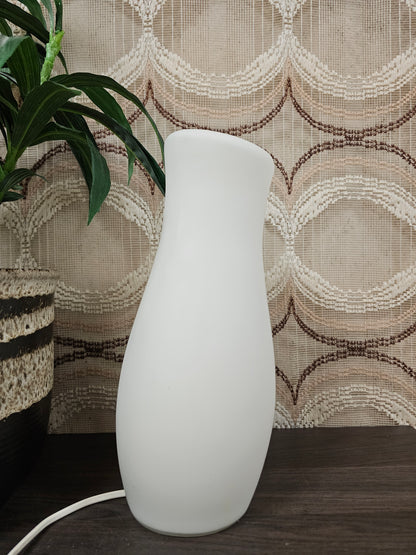 Ikea witte glazen lamp Mylonit