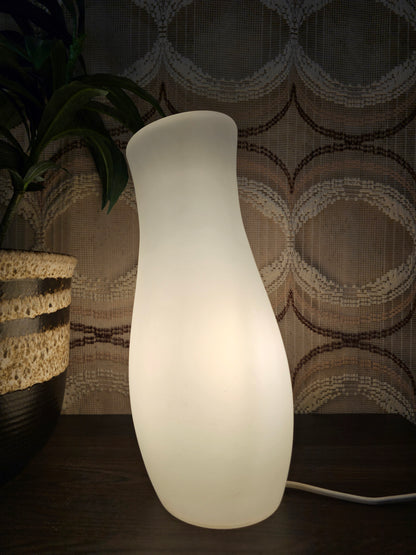 Ikea witte glazen lamp Mylonit