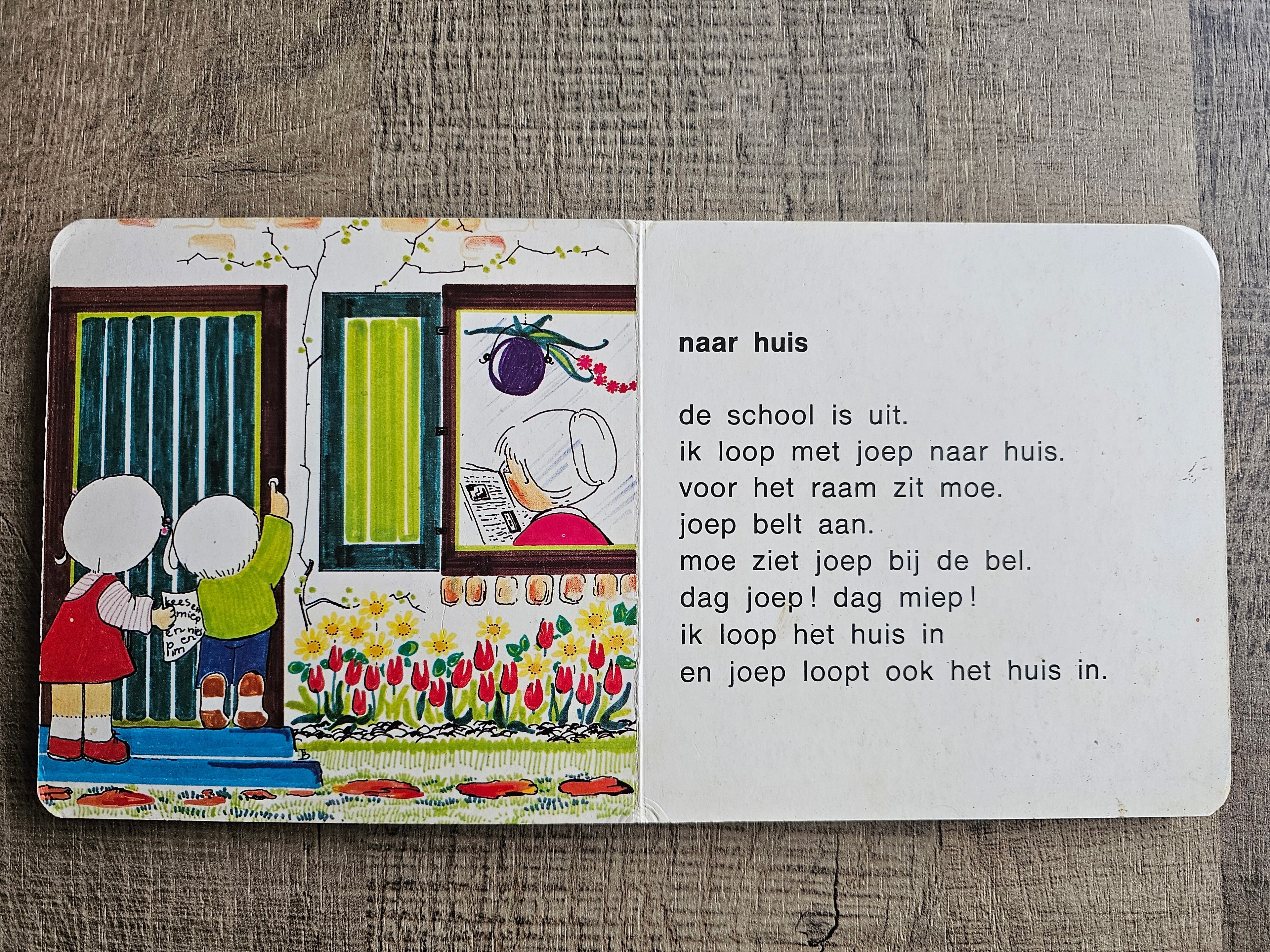 Botjes boekje Naar huis – vintage kinderboekje deel 7