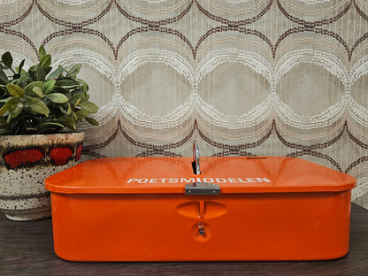 Brabantia oranje poetsmiddelen box