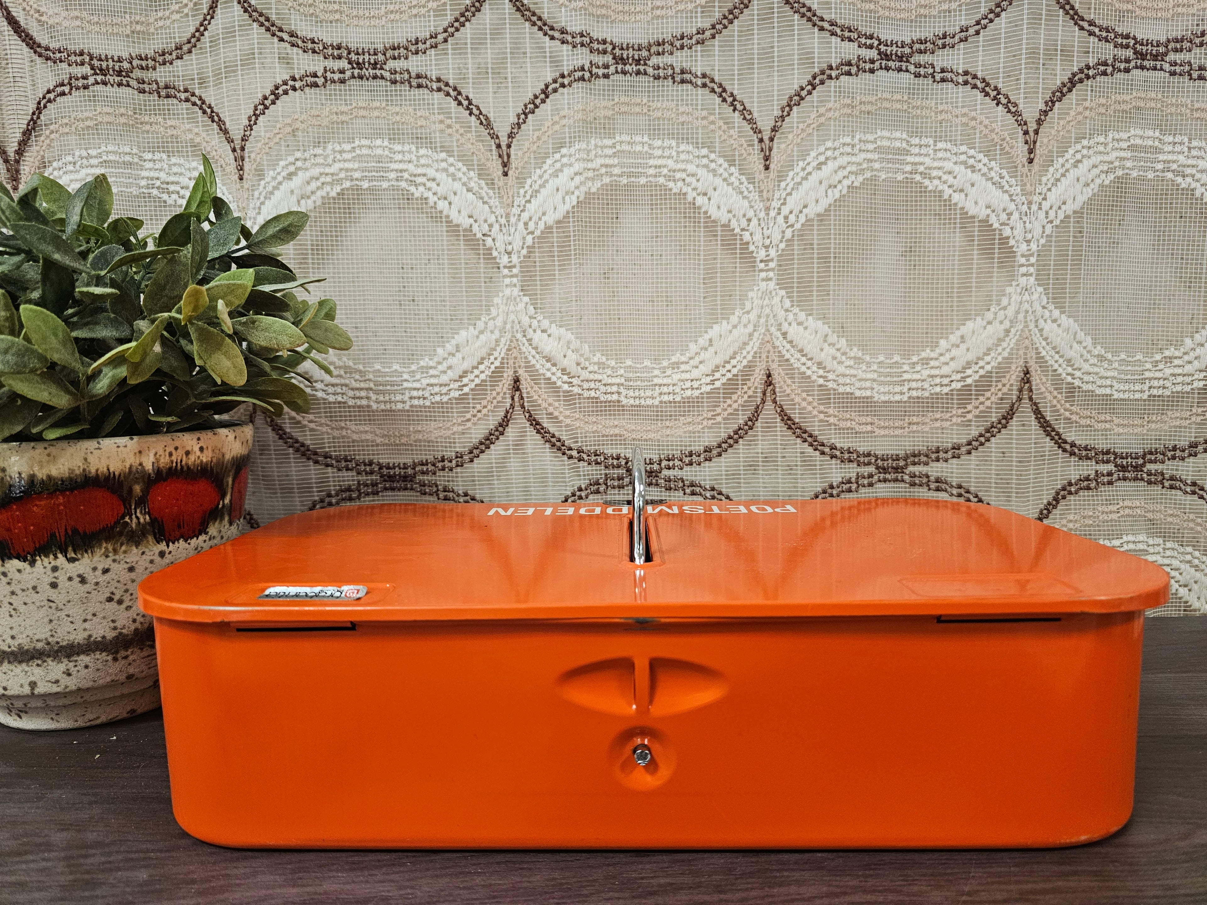 Brabantia oranje poetsmiddelen box