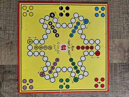 Jumbo Mens erger je niet houten pionnen