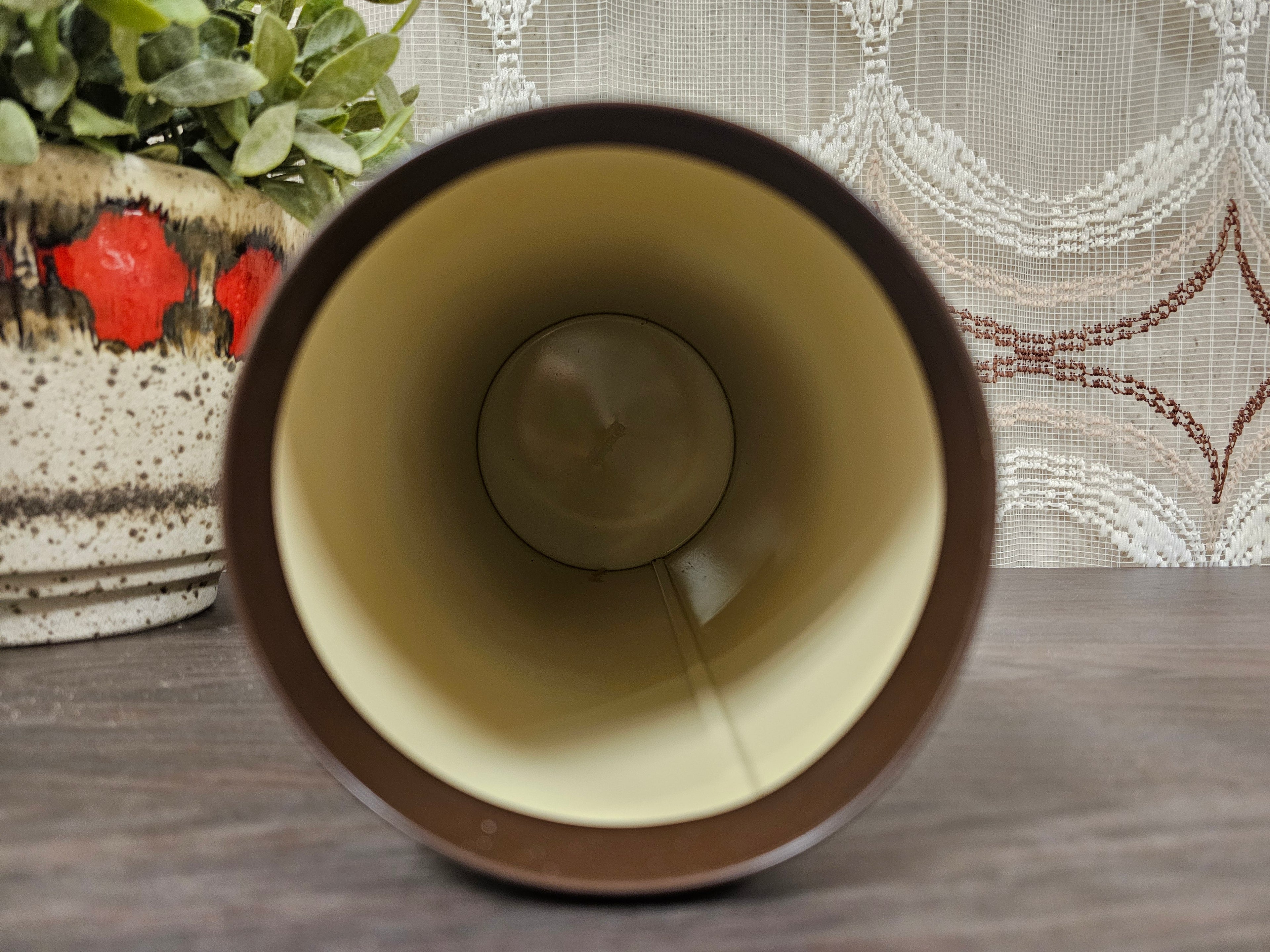 Brabantia spaghetti bus beige bruine bloemen