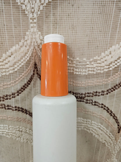 Tupperware deegroller wit | Oranje handvatten | Vulbaar met water | 46 cm