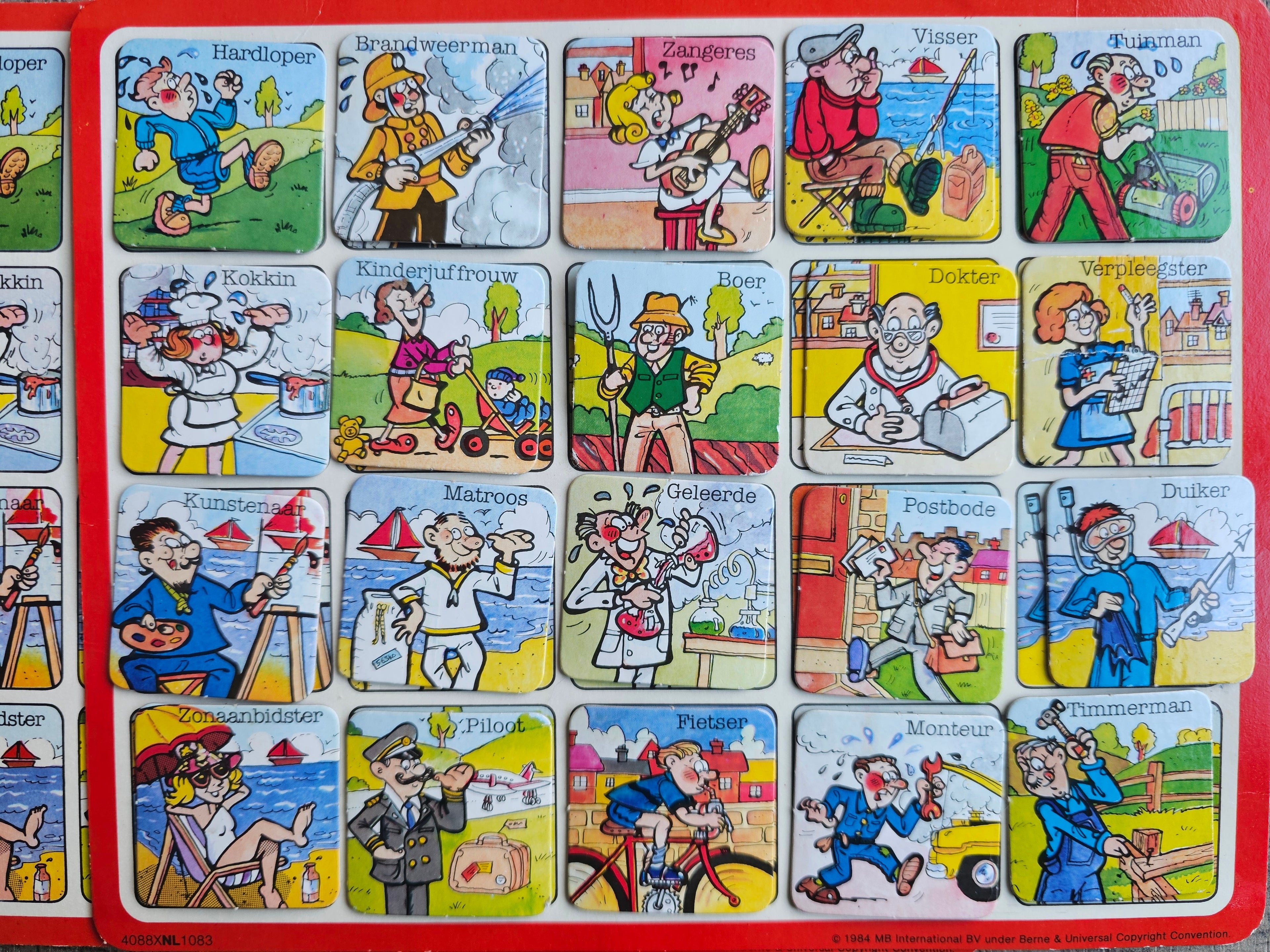 MB Spel wat ben ik? gezelschapsspel jaren 80