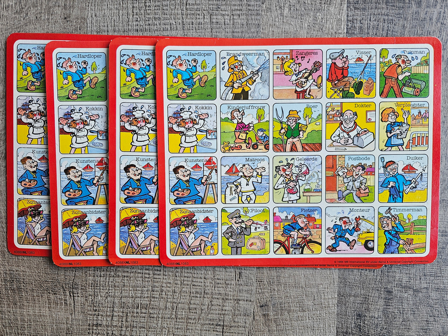 MB Spel wat ben ik? gezelschapsspel jaren 80