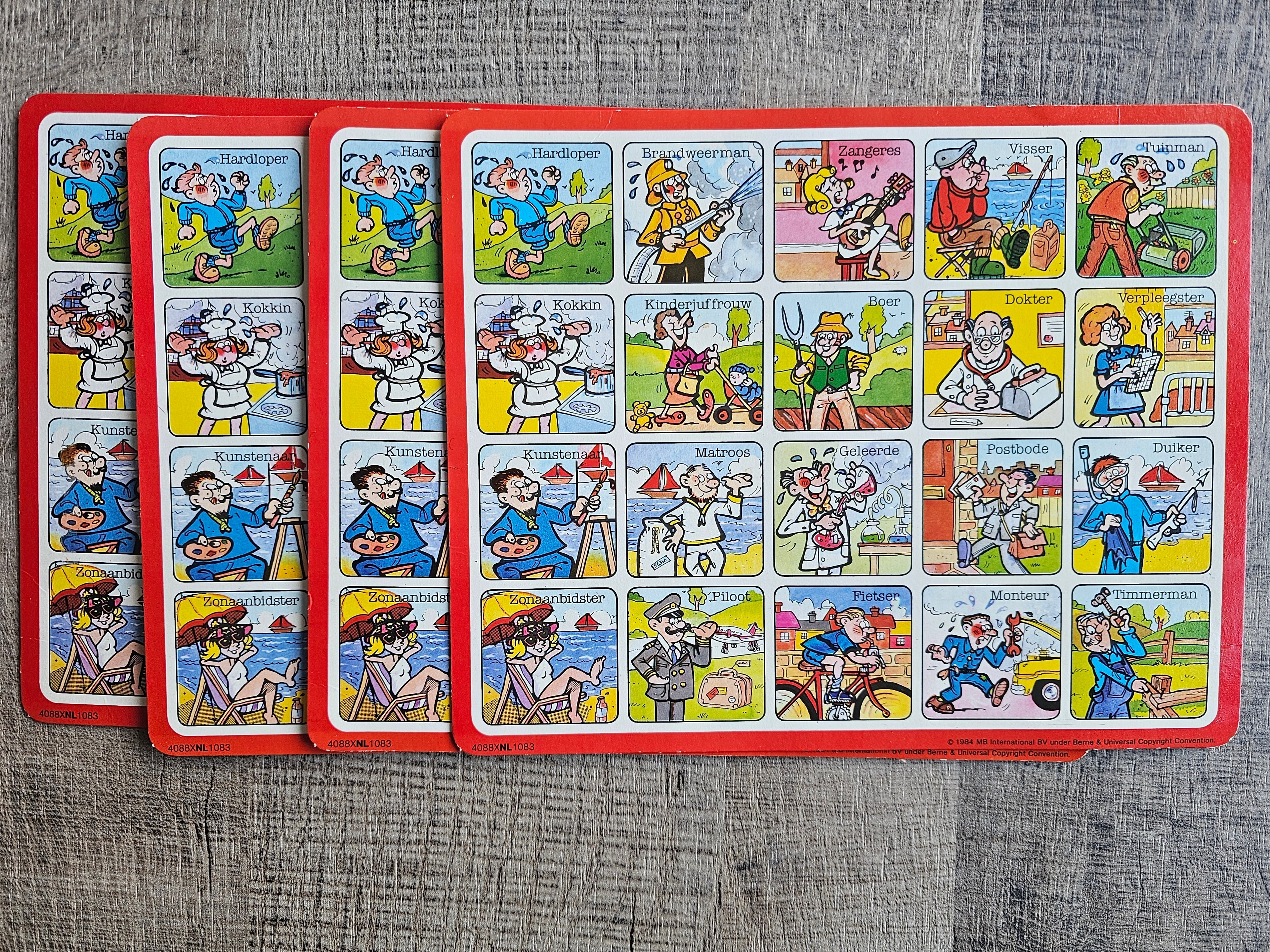 MB Spel wat ben ik? gezelschapsspel jaren 80