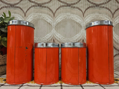 Brabantia oranje voorraadbussen