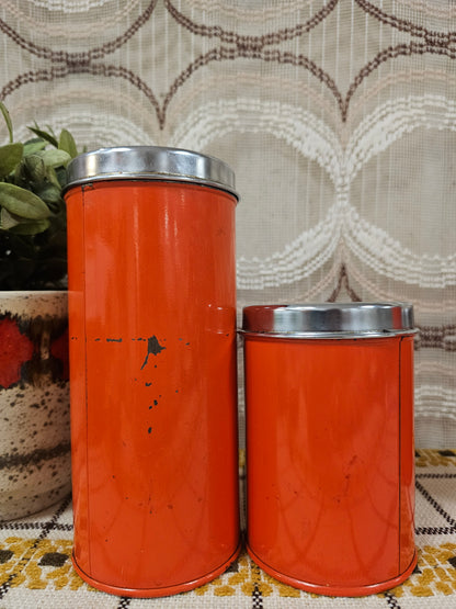 Brabantia oranje voorraadbussen