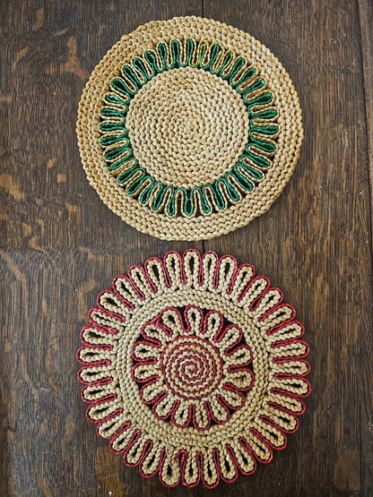 Pannenonderzetters set van 2 stuks