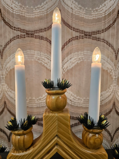 Konstsmide zweeds design kaarsenbrug kerstverlichting