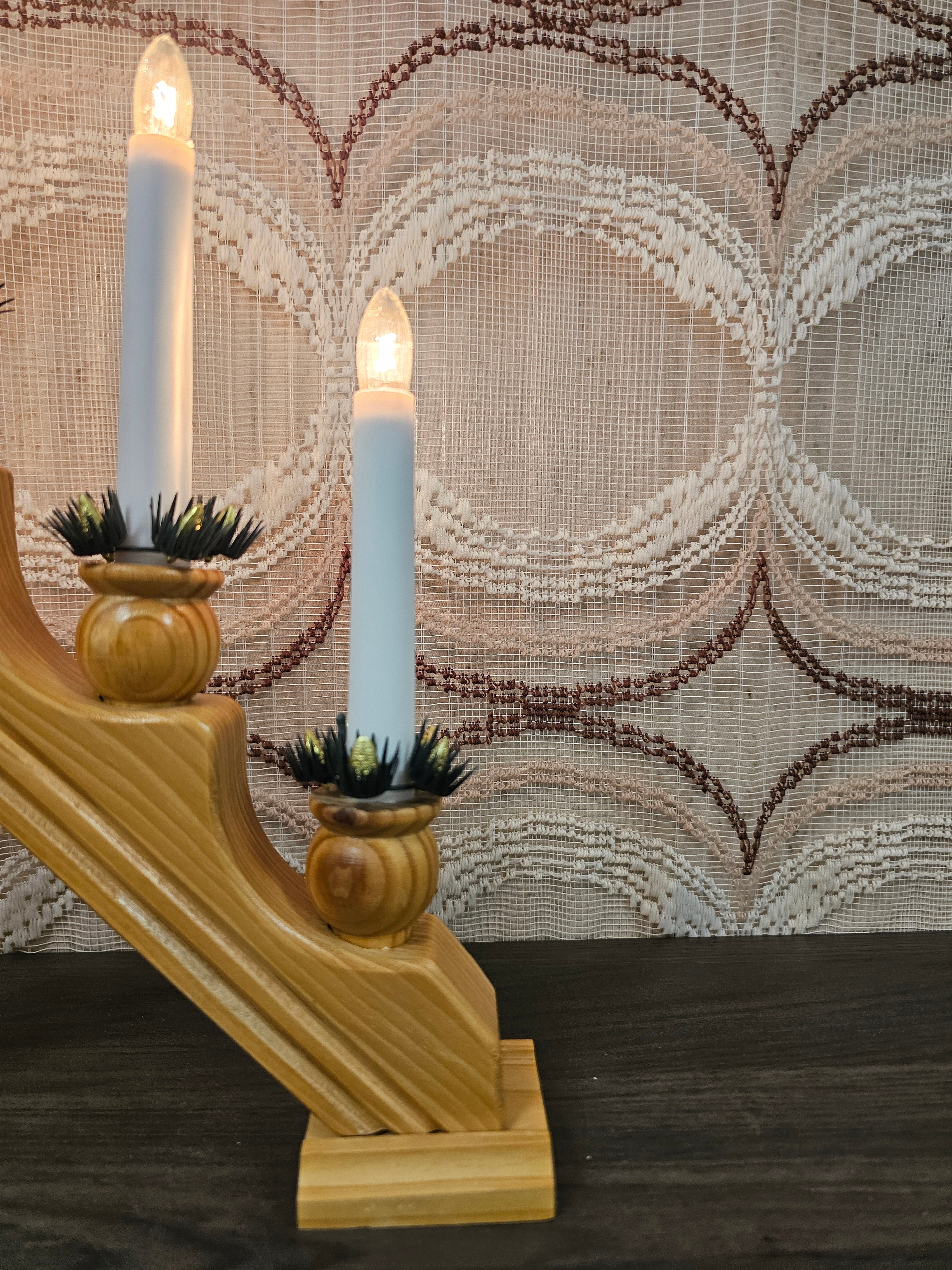 Konstsmide zweeds design kaarsenbrug kerstverlichting