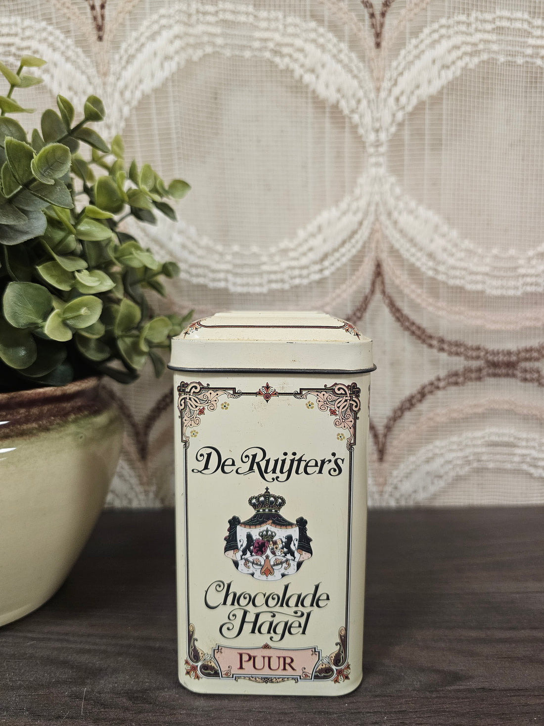 Vintage De Ruijter blikje pure hagelslag