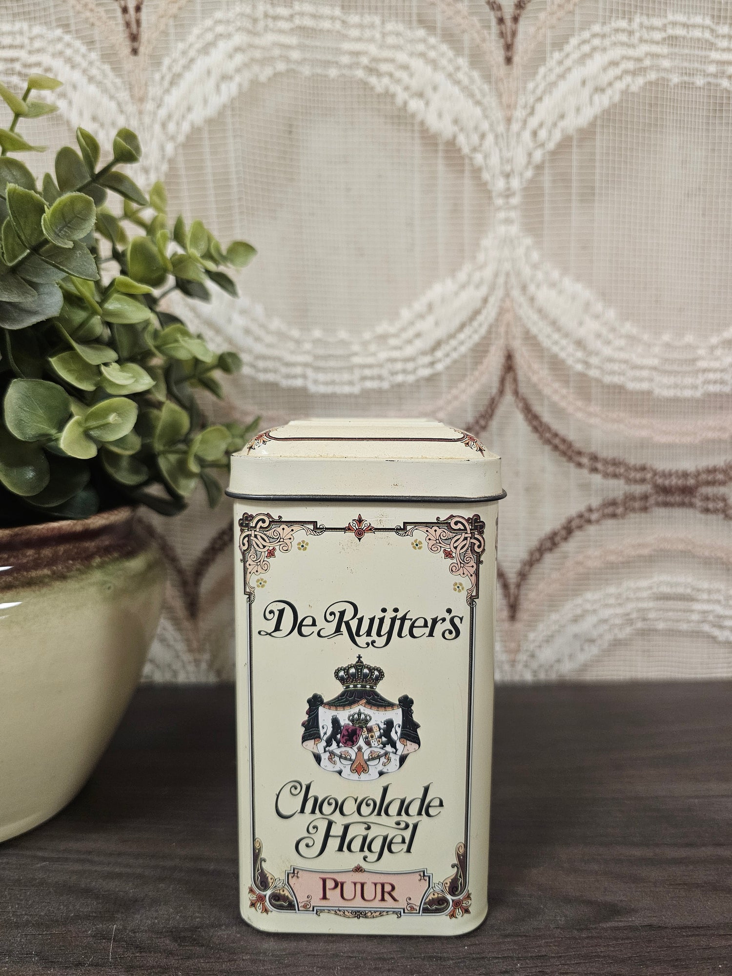 Vintage De Ruijter blikje pure hagelslag