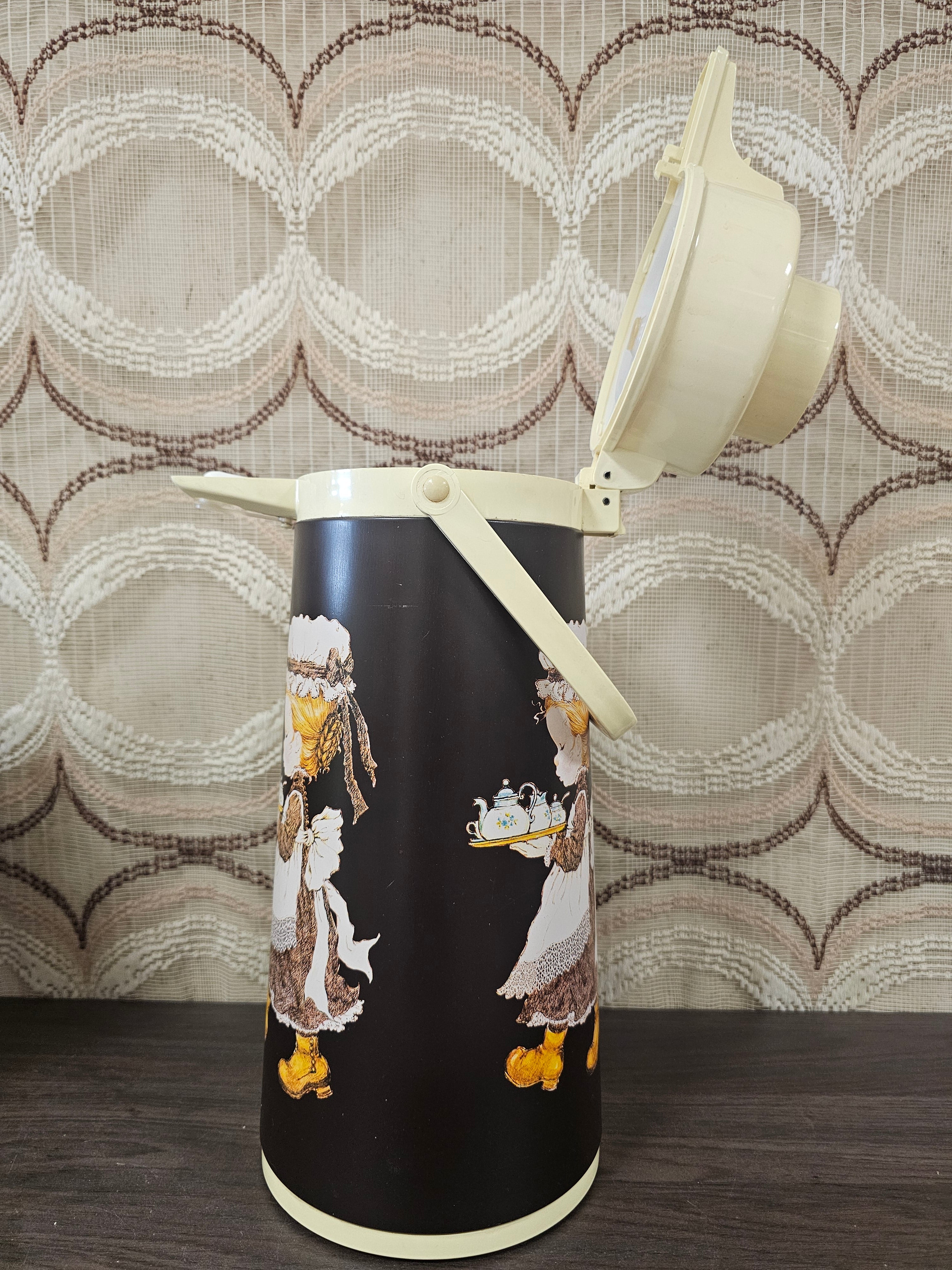 Sarah Kay thermoskan – vintage jaren 70 warmhoudkan