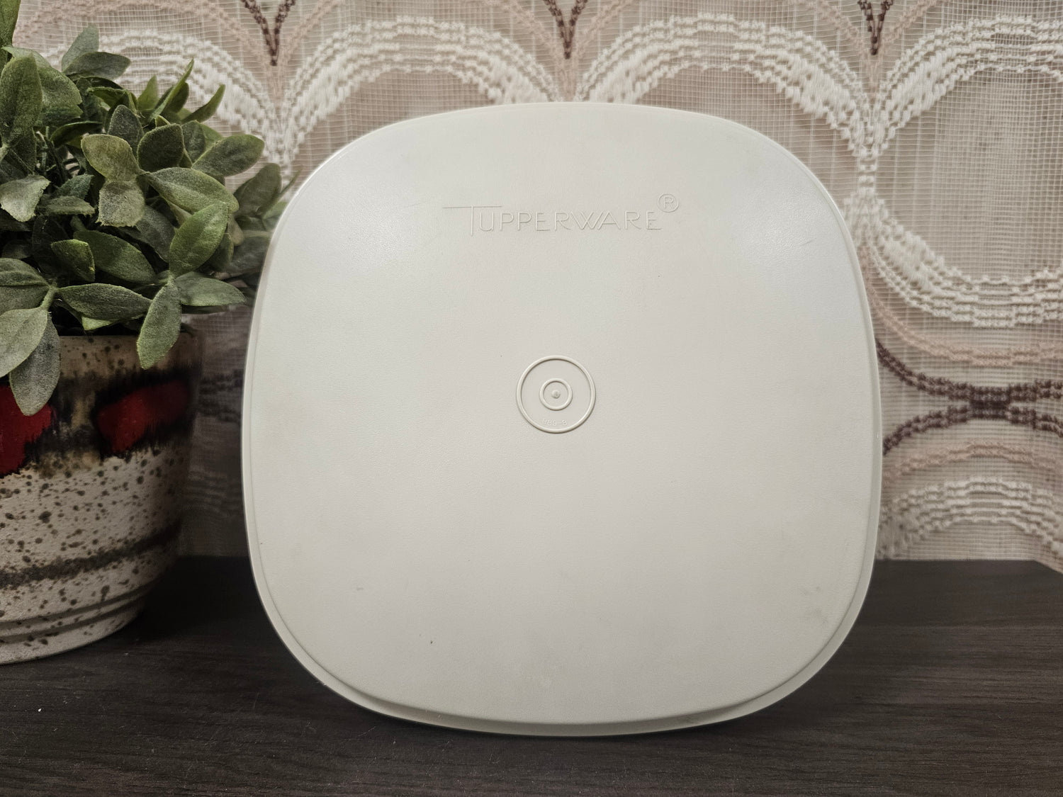 Tupperware oranje serveerwonder met vergiet