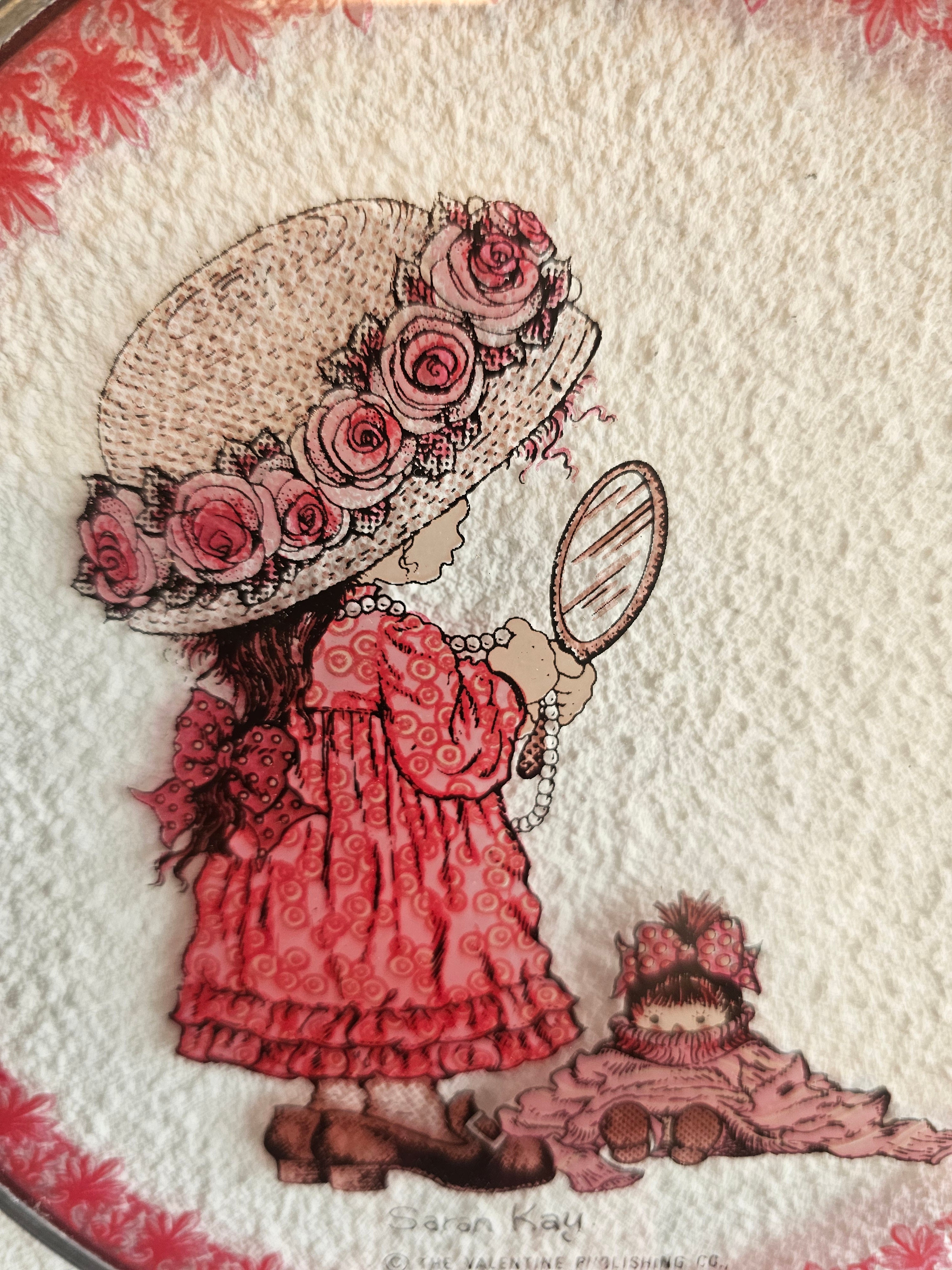 Sarah Kay raamhanger meisje met spiegel