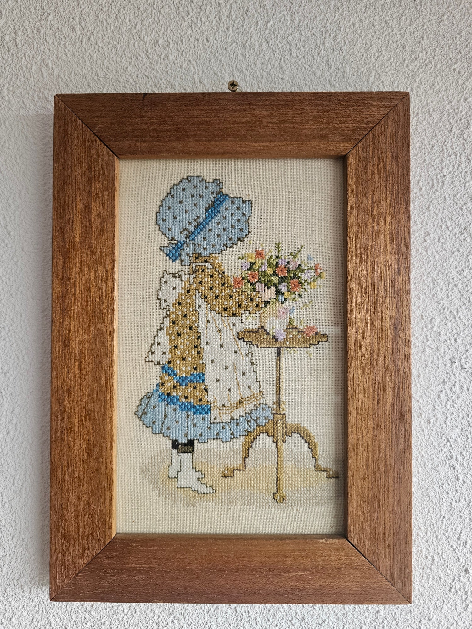 Sarah Kay - Holly Hobbie ingelijst borduurwerk