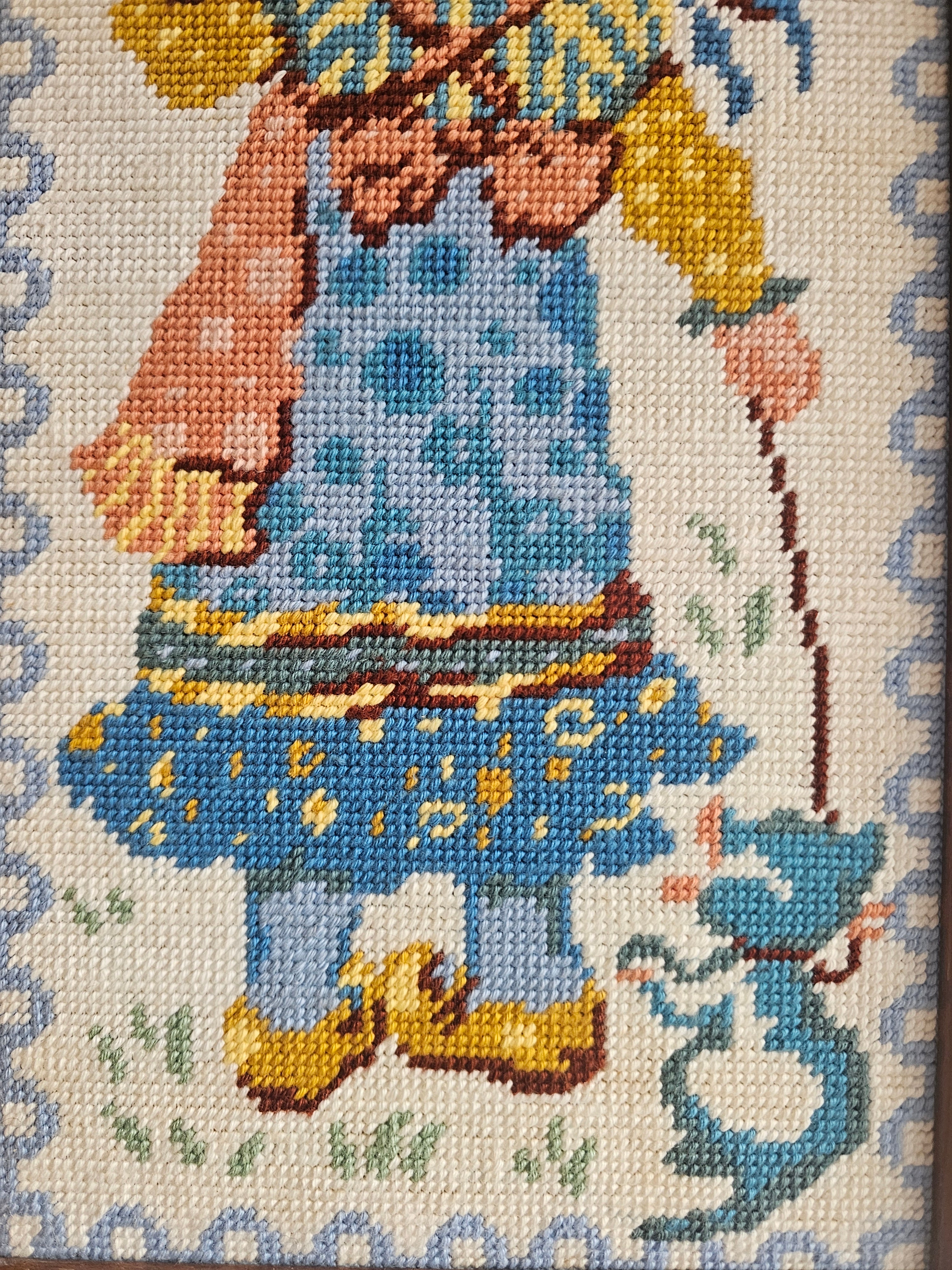 Sarah Kay ingelijste borduurwerk