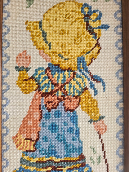 Sarah Kay ingelijste borduurwerk