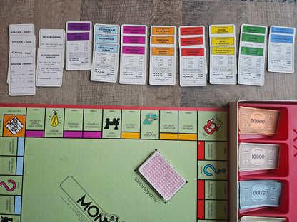 Monopoly Parker editie Nederlands met gulden en metalen pionnen