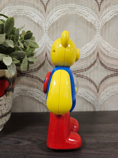 Ambi Toys Action Teddy  vintage rammelaar beer