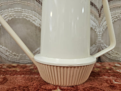 Vintage Emsa gieter wit  kunststof jaren 70