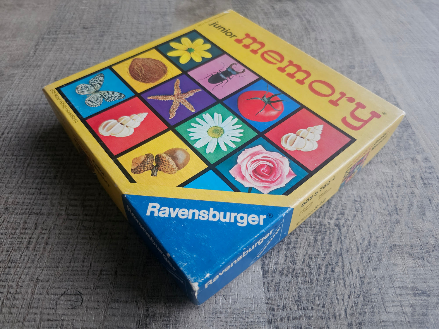 Ravensburger Junior memory 1969 – compleet spel 72 kaartjes