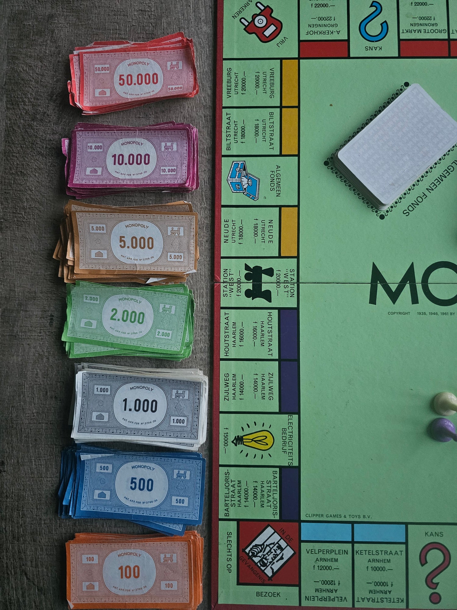 Clipper Monopoly bordspel guldens