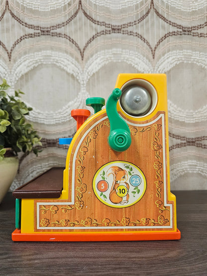 Fisher Price kassa – vintage cash register jaren ’70