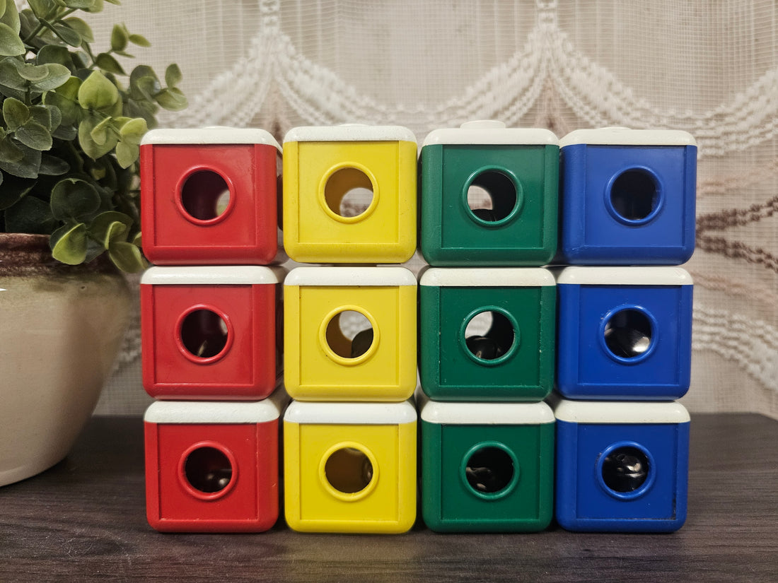 Ambi Toys belletjes blokken – jaren ‘80 kinderspeelgoed