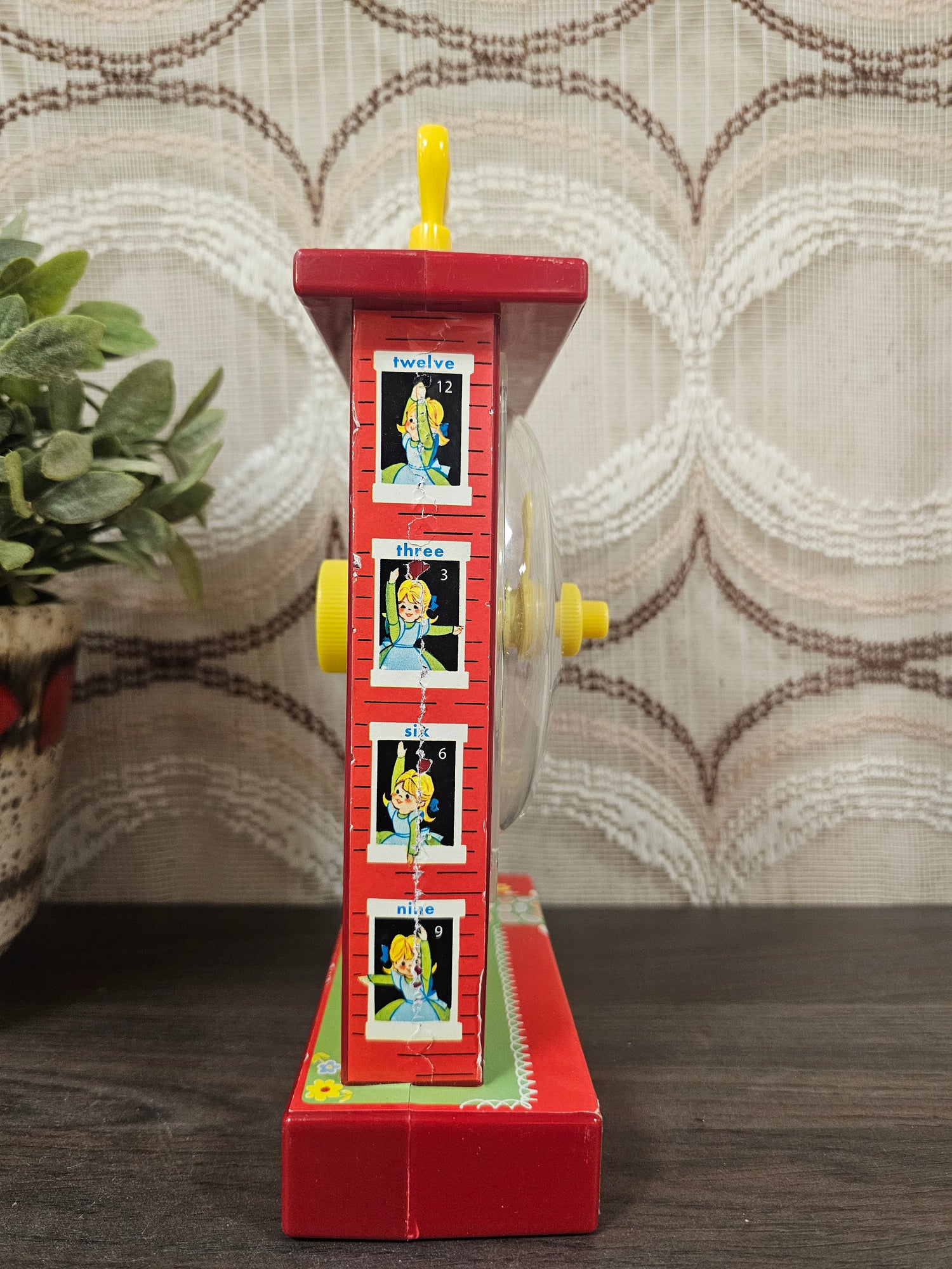 Fisher Price music box teaching clock