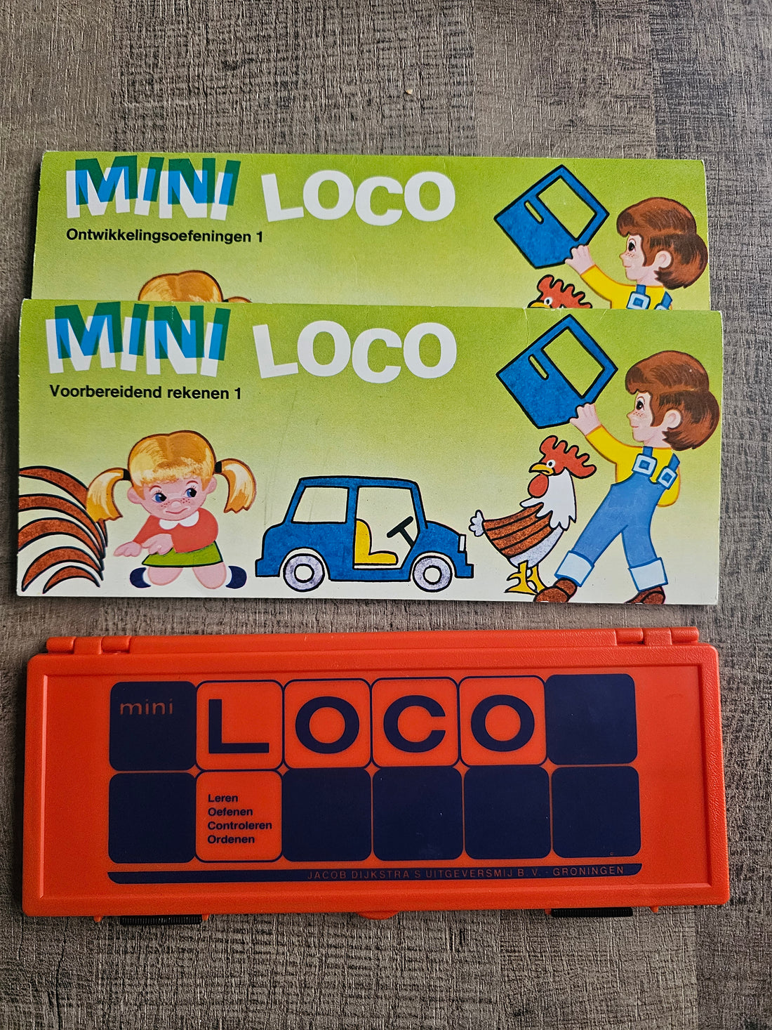 Mini loco kleuterpakket rekenen + ontwikkelingsoefeningen