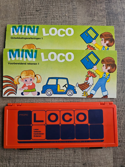 Mini loco kleuterpakket rekenen + ontwikkelingsoefeningen