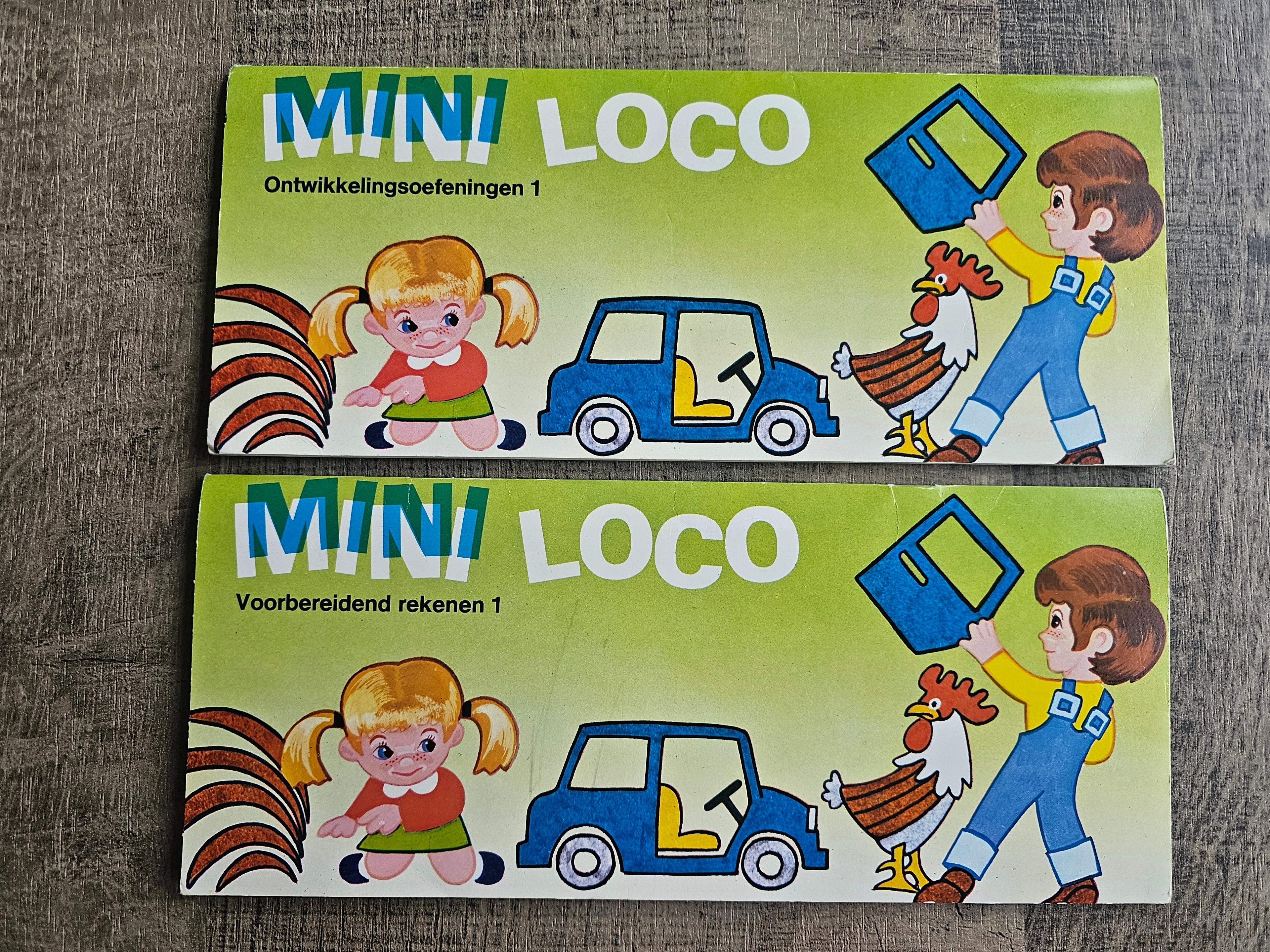 Mini loco kleuterpakket rekenen + ontwikkelingsoefeningen