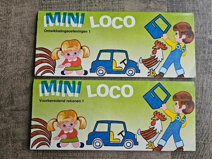 Mini loco kleuterpakket rekenen + ontwikkelingsoefeningen