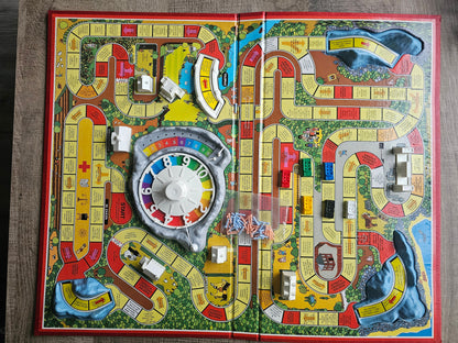 Levensweg bordspel – vintage editie