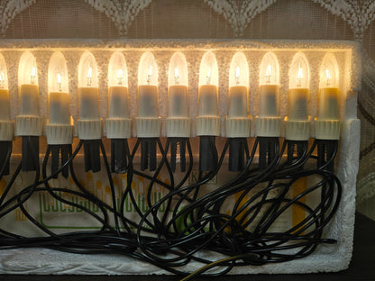 Splendor kerstlampjes vintage 16 stuks werkend in originele doos