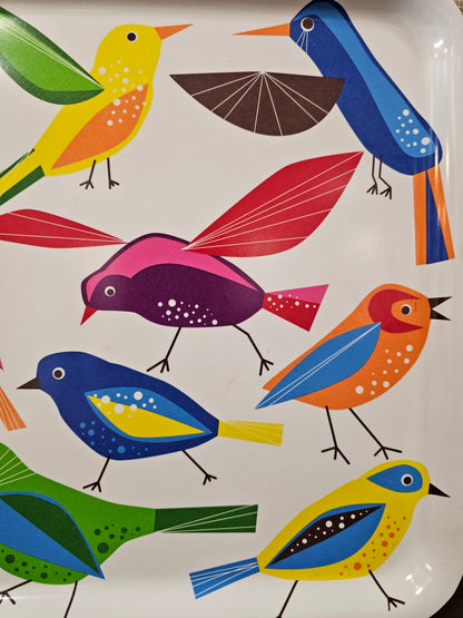 IKEA BÄRBAR dienblad met vogelmotief ontwerp S. Edholm &amp; L. Ullenius