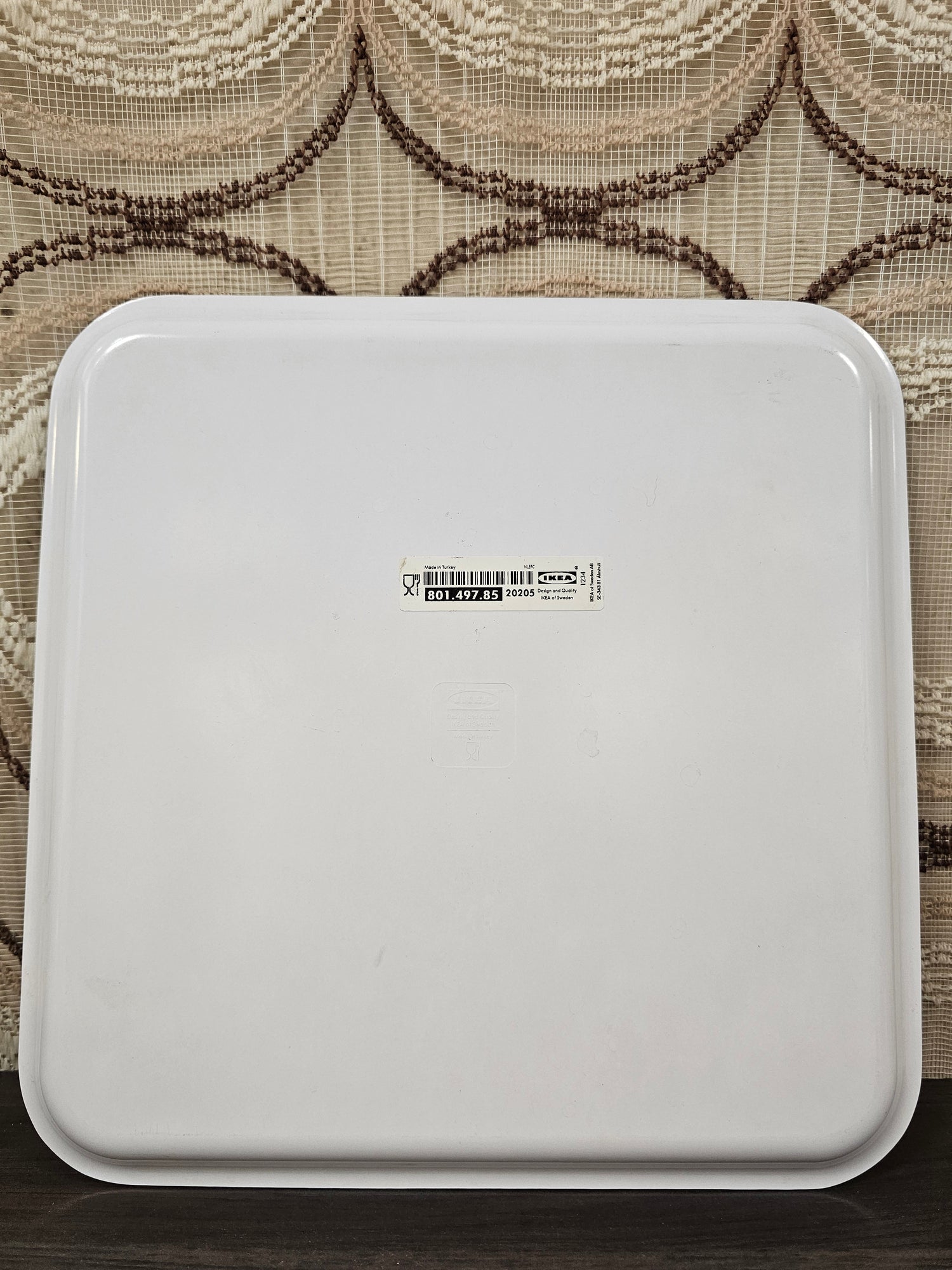 IKEA BÄRBAR dienblad met vogelmotief ontwerp S. Edholm &amp; L. Ullenius