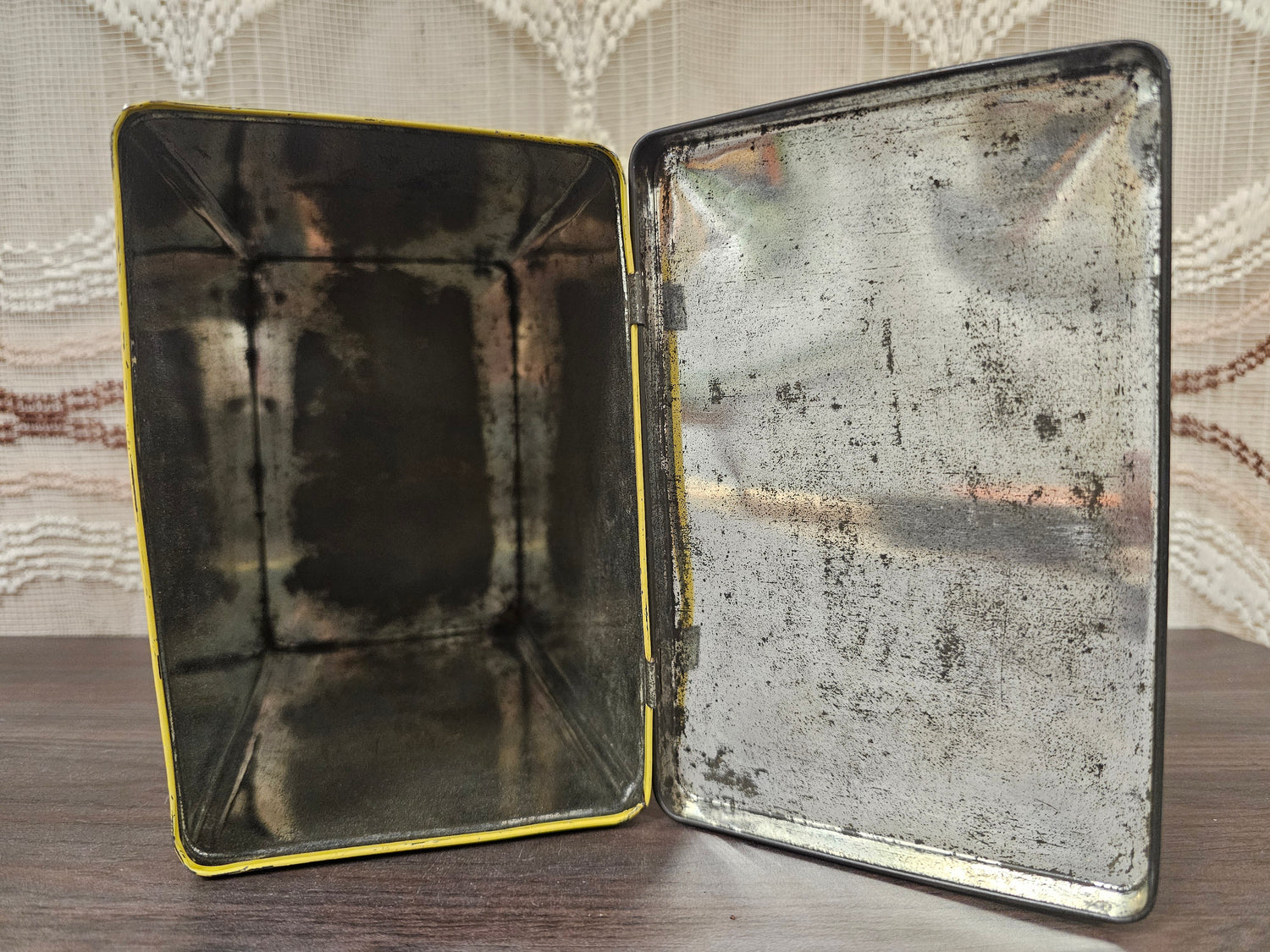 Vintage kruidenblik Van Olphen gemengde specerijen, Den Bosch