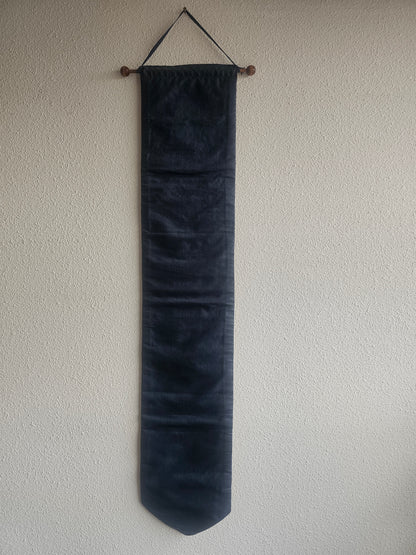 Vintage kerst wandhanger winters doek 149 × 27 cm