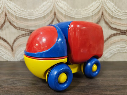 Vintage Ambi Toys vrachtwagen met laadklep